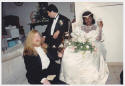 Michael Kirwan as Best Man at wedding of George and Delker Schulz